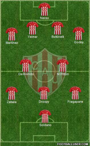 Unión de Santa Fe Formation 2018