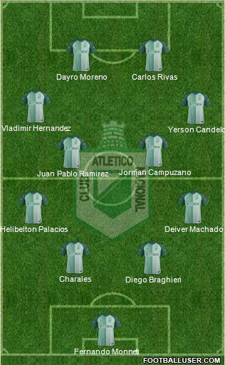 CDC Atlético Nacional Formation 2018