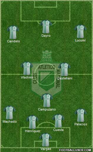 CDC Atlético Nacional Formation 2018