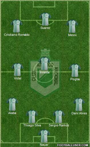 CDC Atlético Nacional Formation 2018