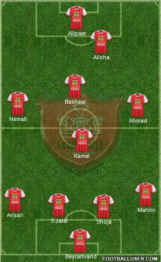 Persepolis Tehran Formation 2018