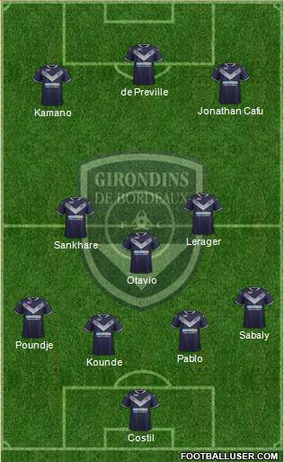 FC Girondins de Bordeaux Formation 2018