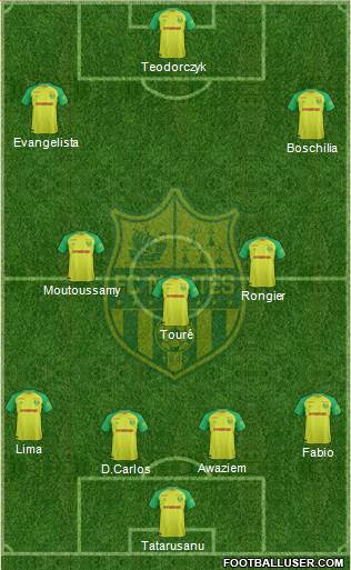 FC Nantes Formation 2018