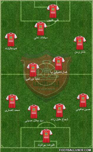 Persepolis Tehran Formation 2018