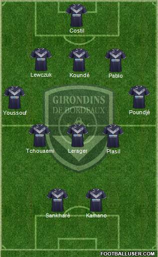 FC Girondins de Bordeaux Formation 2018