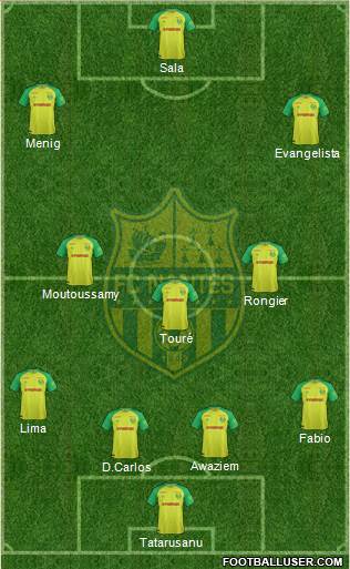 FC Nantes Formation 2018