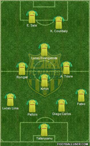 FC Nantes Formation 2018