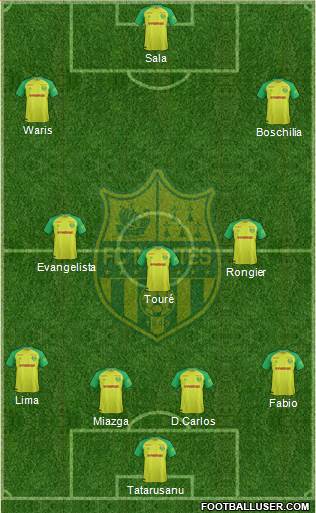 FC Nantes Formation 2018