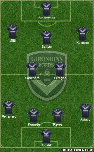 FC Girondins de Bordeaux Formation 2018