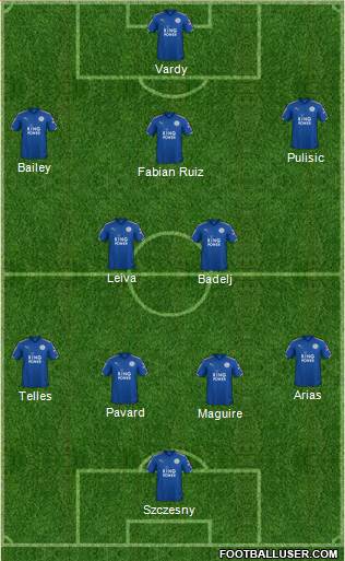 Leicester City Formation 2018