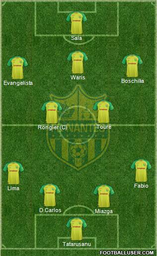 FC Nantes Formation 2018