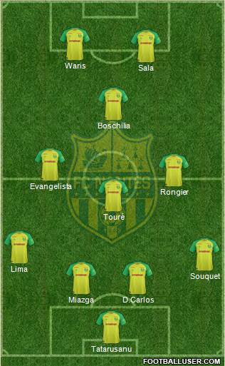 FC Nantes Formation 2018