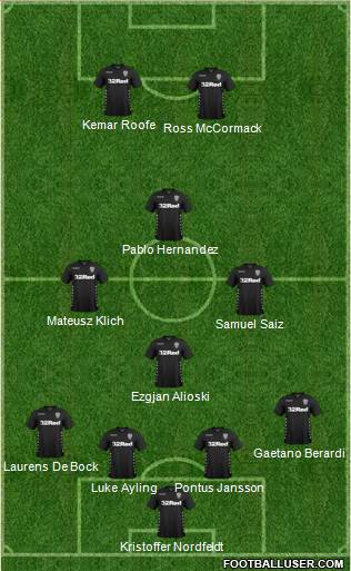 Leeds United Formation 2018