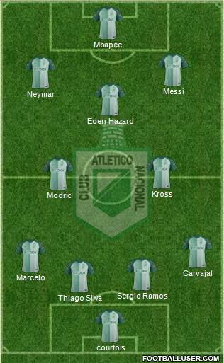 CDC Atlético Nacional Formation 2018