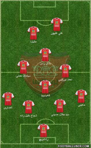 Persepolis Tehran Formation 2018