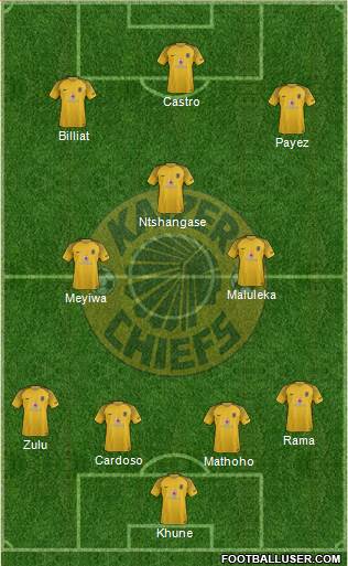 Kaizer Chiefs Formation 2018