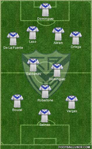 Vélez Sarsfield Formation 2018