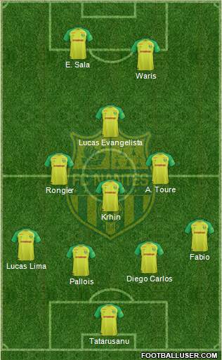 FC Nantes Formation 2018