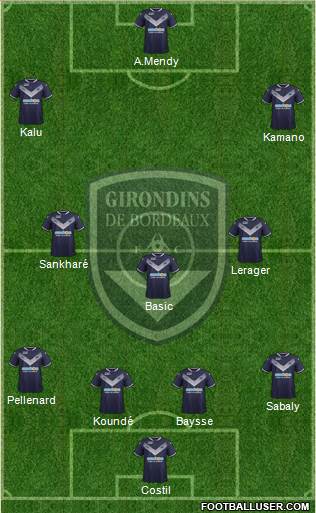 FC Girondins de Bordeaux Formation 2018