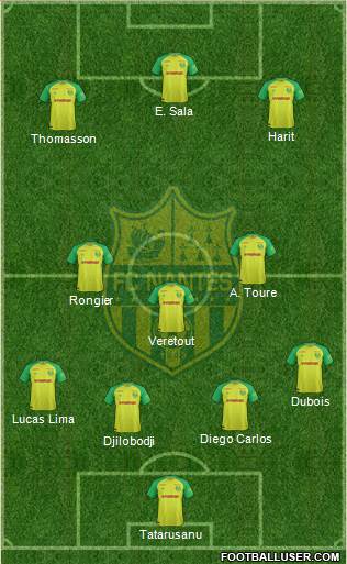 FC Nantes Formation 2018