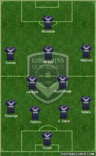 FC Girondins de Bordeaux Formation 2018