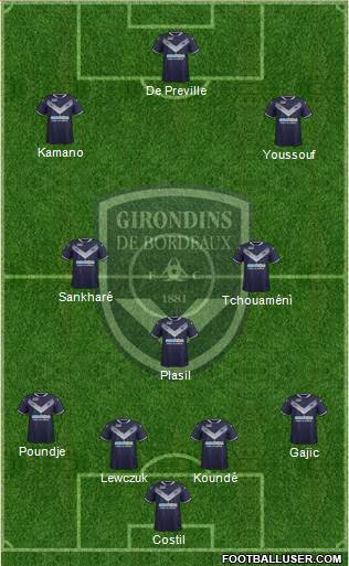 FC Girondins de Bordeaux Formation 2018