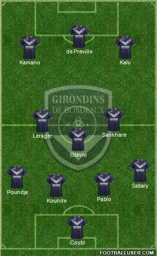 FC Girondins de Bordeaux Formation 2018