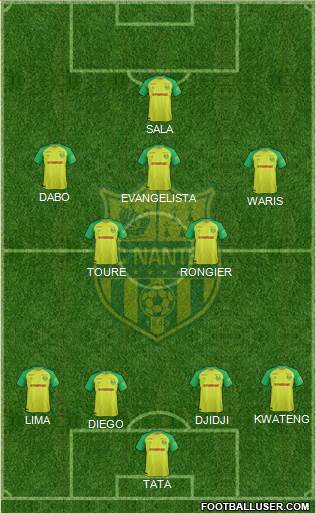 FC Nantes Formation 2018