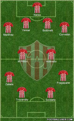 Unión de Santa Fe Formation 2018