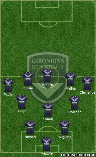 FC Girondins de Bordeaux Formation 2018