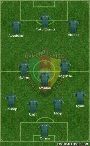 Cameroon Formation 2018