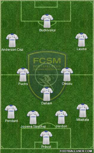 FC Sochaux-Montbéliard Formation 2018