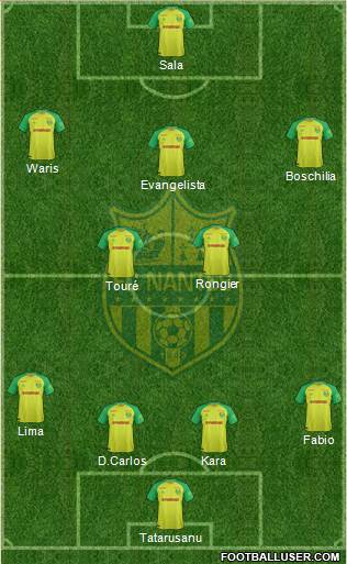 FC Nantes Formation 2018