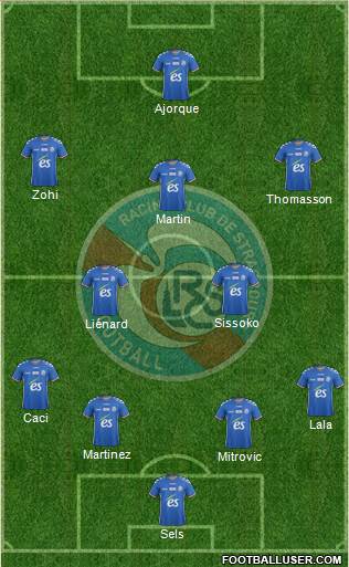 Racing Club de Strasbourg-Football Formation 2018