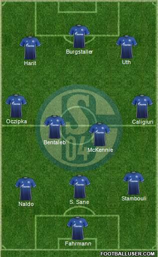 FC Schalke 04 Formation 2018