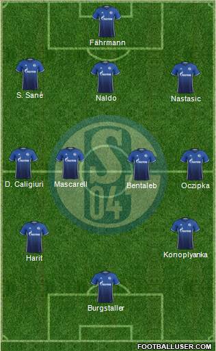 FC Schalke 04 Formation 2018