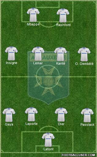 A.J. Auxerre Formation 2018