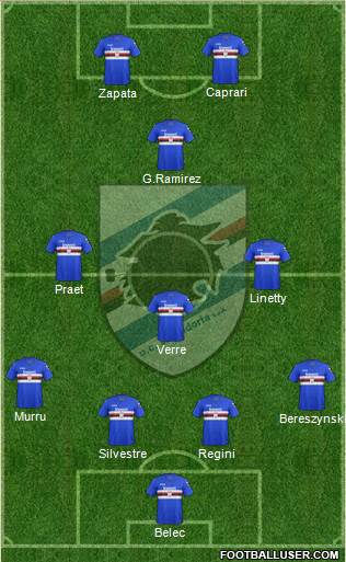 Sampdoria Formation 2018