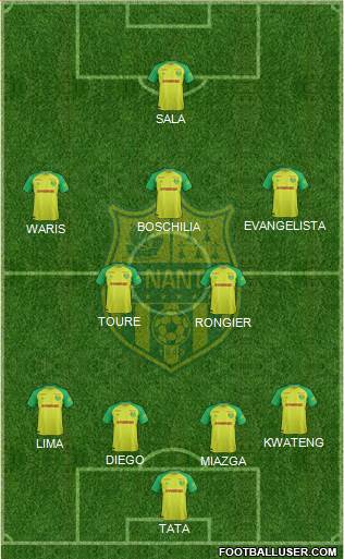 FC Nantes Formation 2018