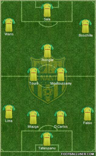 FC Nantes Formation 2018