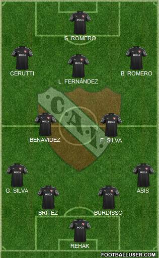 Independiente Formation 2018