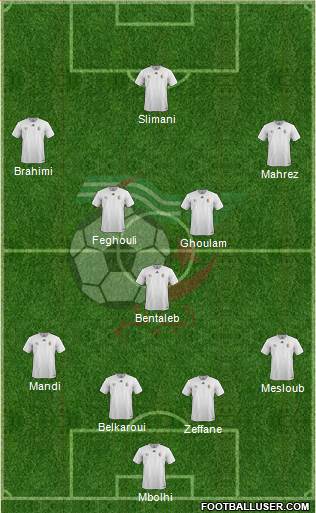 Algeria Formation 2018