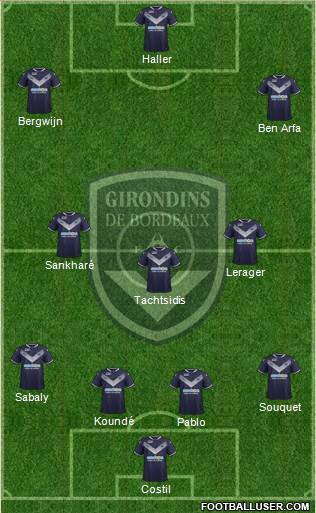 FC Girondins de Bordeaux Formation 2018