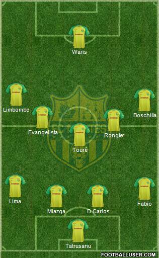 FC Nantes Formation 2018