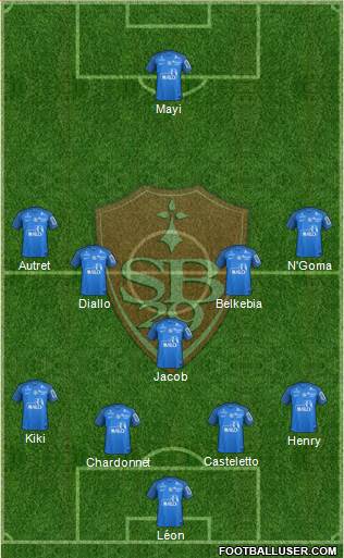 Stade Brestois 29 Formation 2018