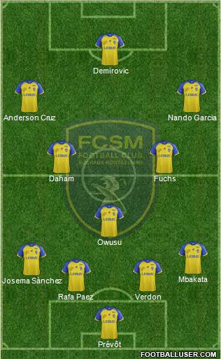 FC Sochaux-Montbéliard Formation 2018