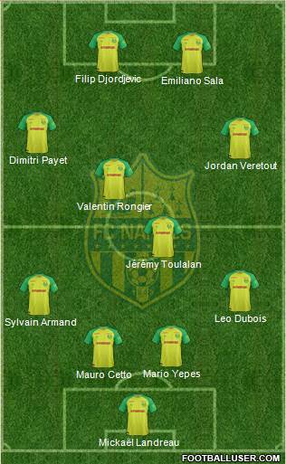 FC Nantes Formation 2018