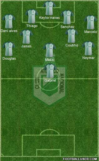 CDC Atlético Nacional Formation 2018