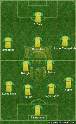 FC Nantes Formation 2018