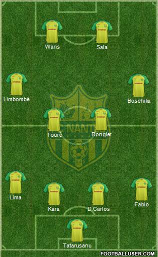 FC Nantes Formation 2018